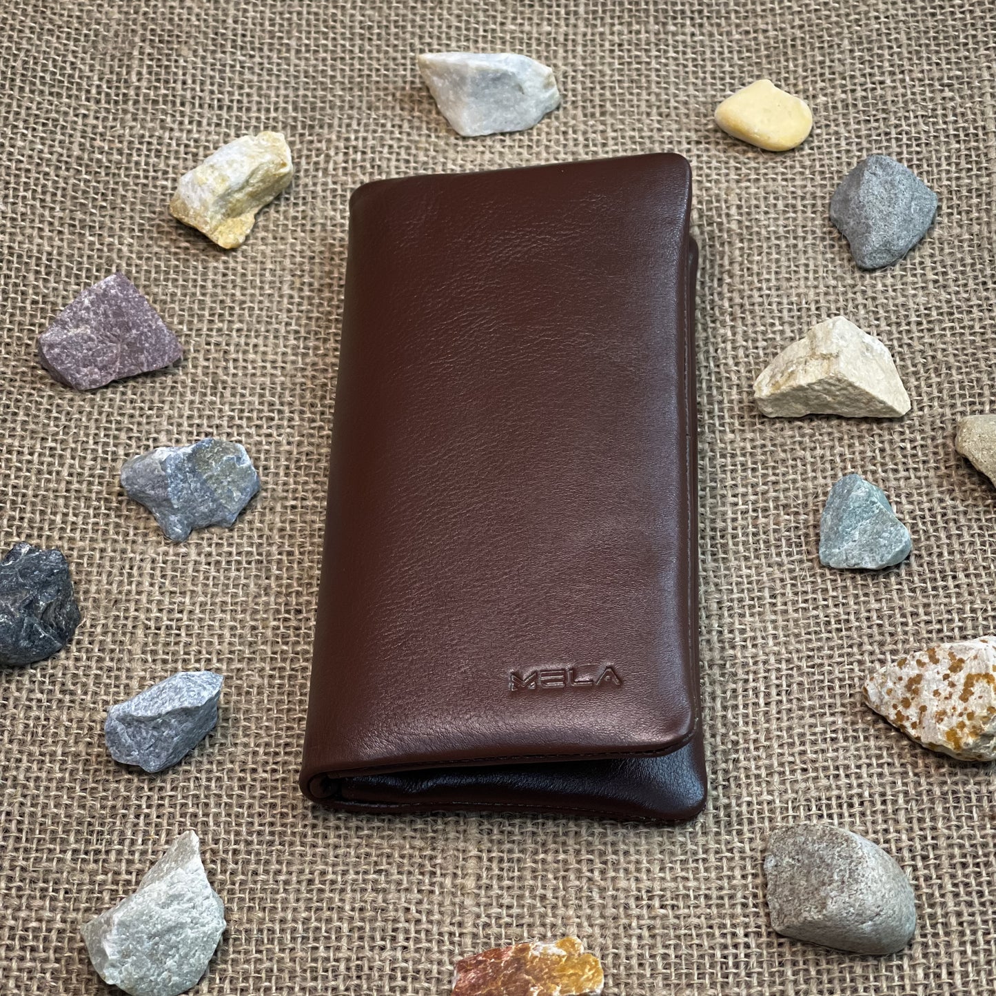 Edge Long Wallet (Brown)