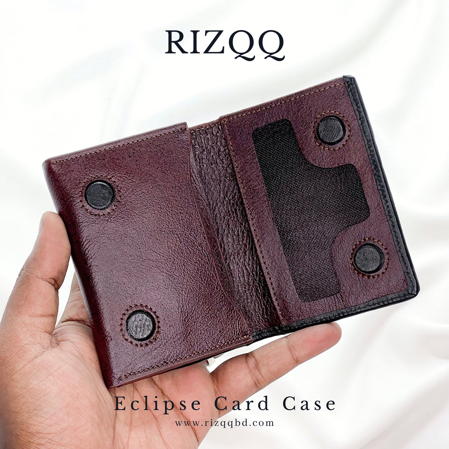Eclipse Card Case (Brown)