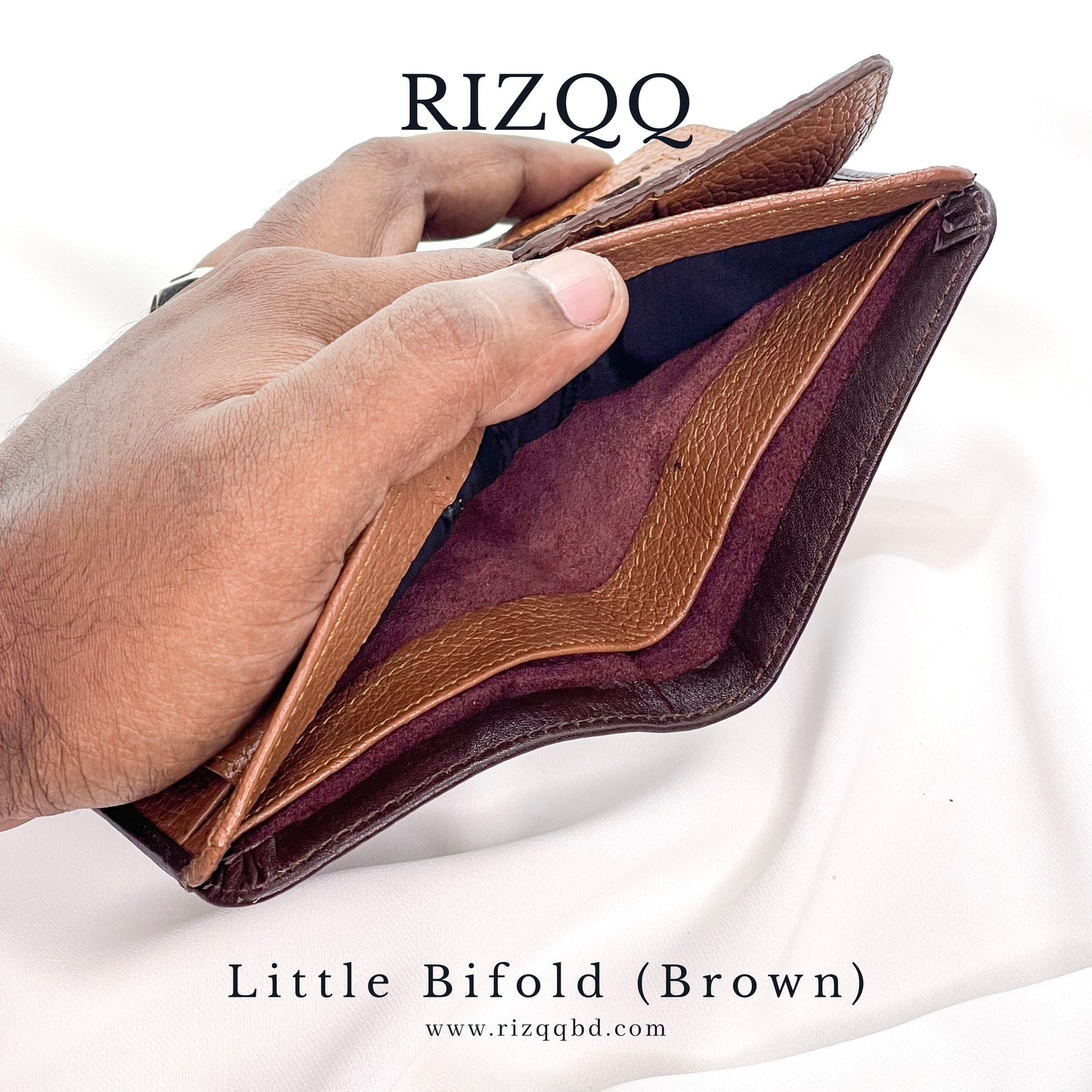 Little Bifold Wallet (Brown)