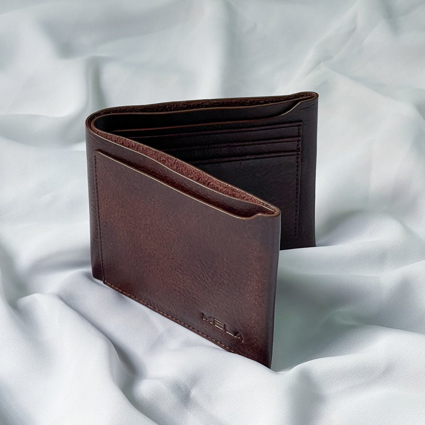 Luxe Bifold Wallet (Brown)