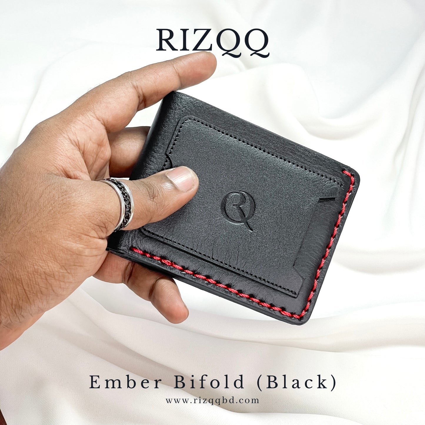 Ember Bifold Wallet (Black)