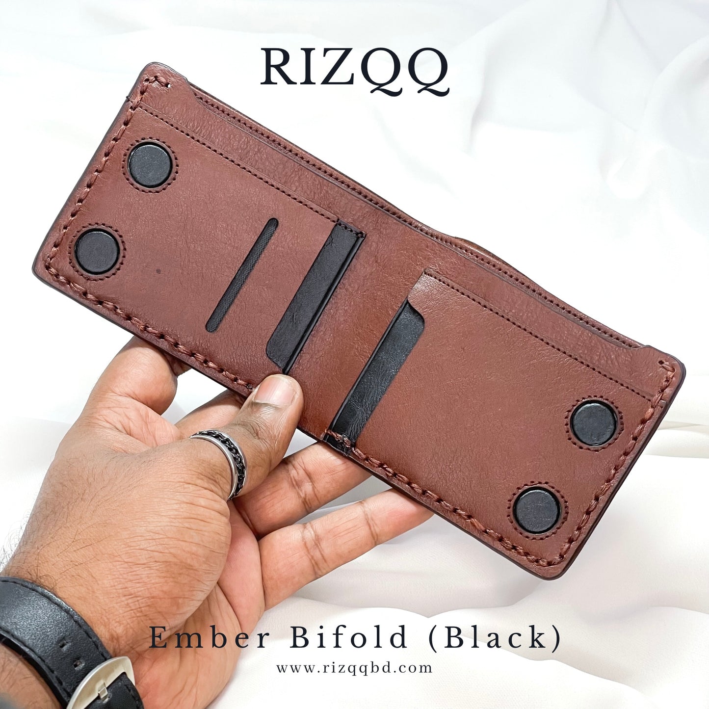Ember Bifold Wallet (Brown)