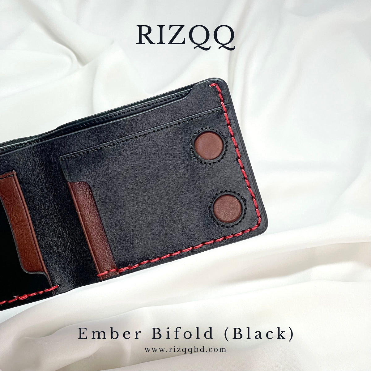 Ember Bifold Wallet (Black)