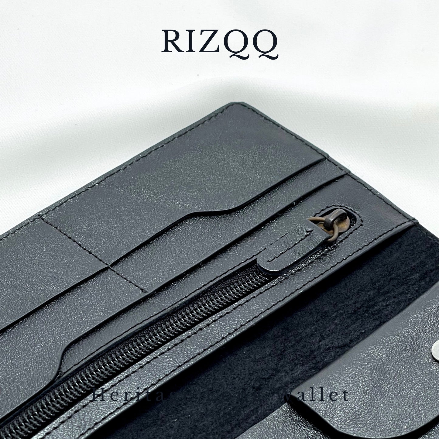 Heritage Long Wallet (Black)