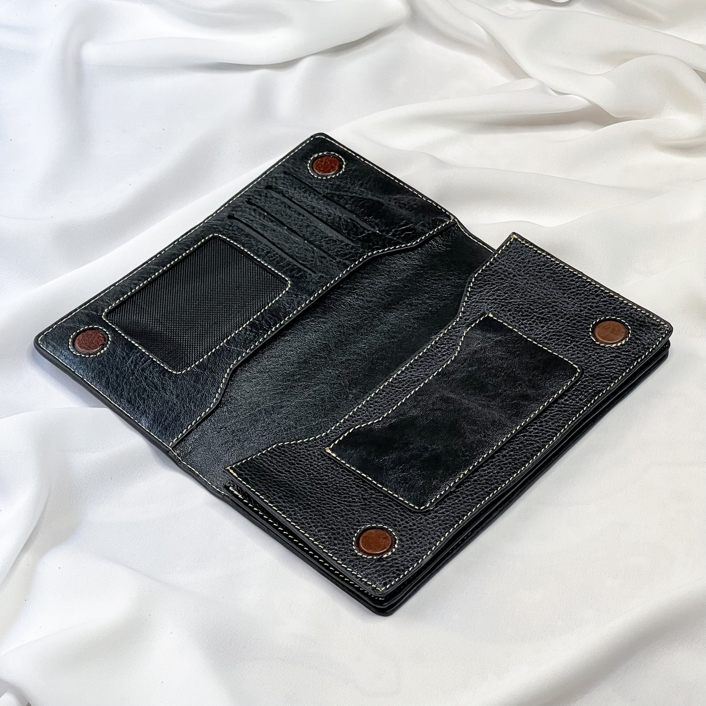 Atom Long Wallet (Black)
