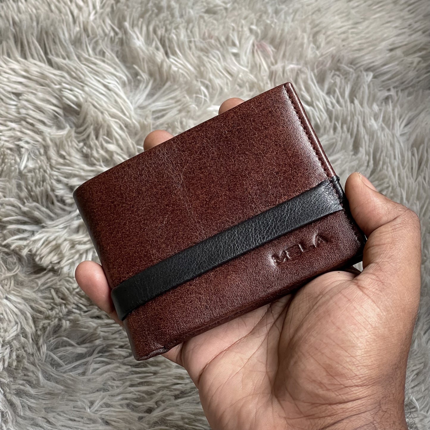 Aura Bifold Wallet (Brown)