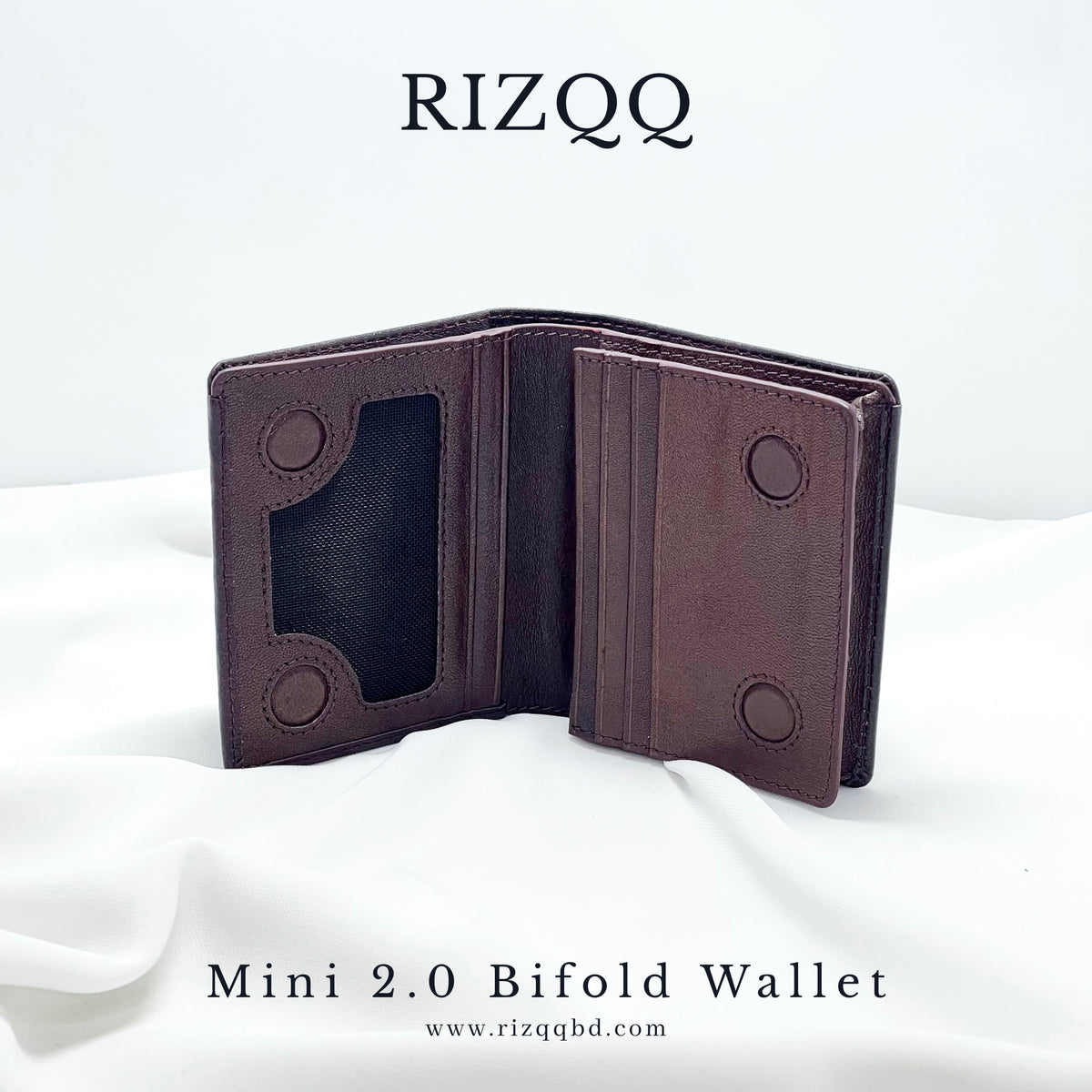 Mini 2.0 Bifold Wallet (Brown)