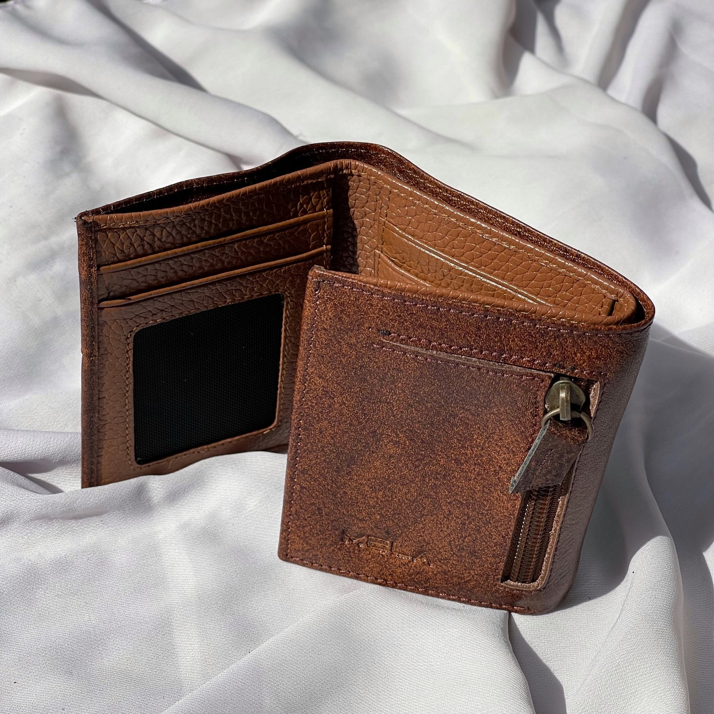 Treon Trifold Wallet (Brown)