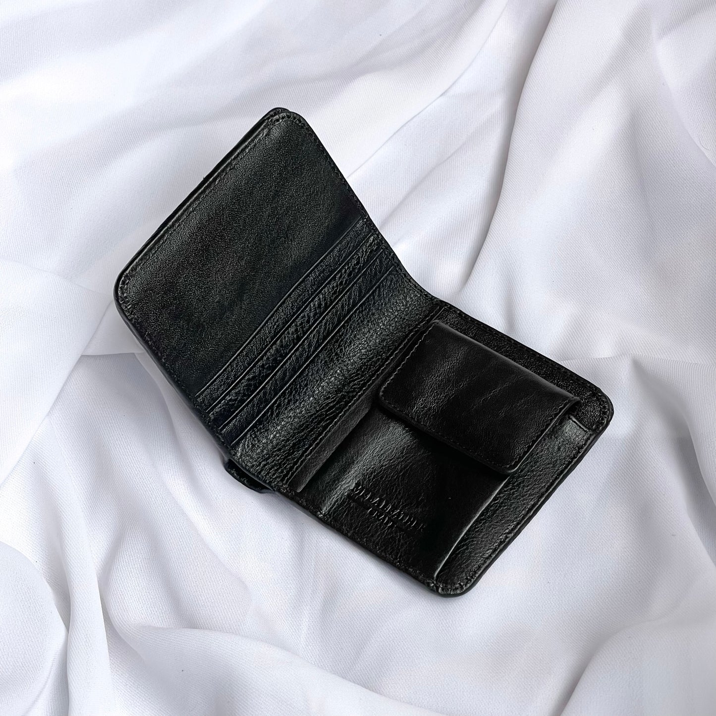Mini Bifold Wallet (Black)