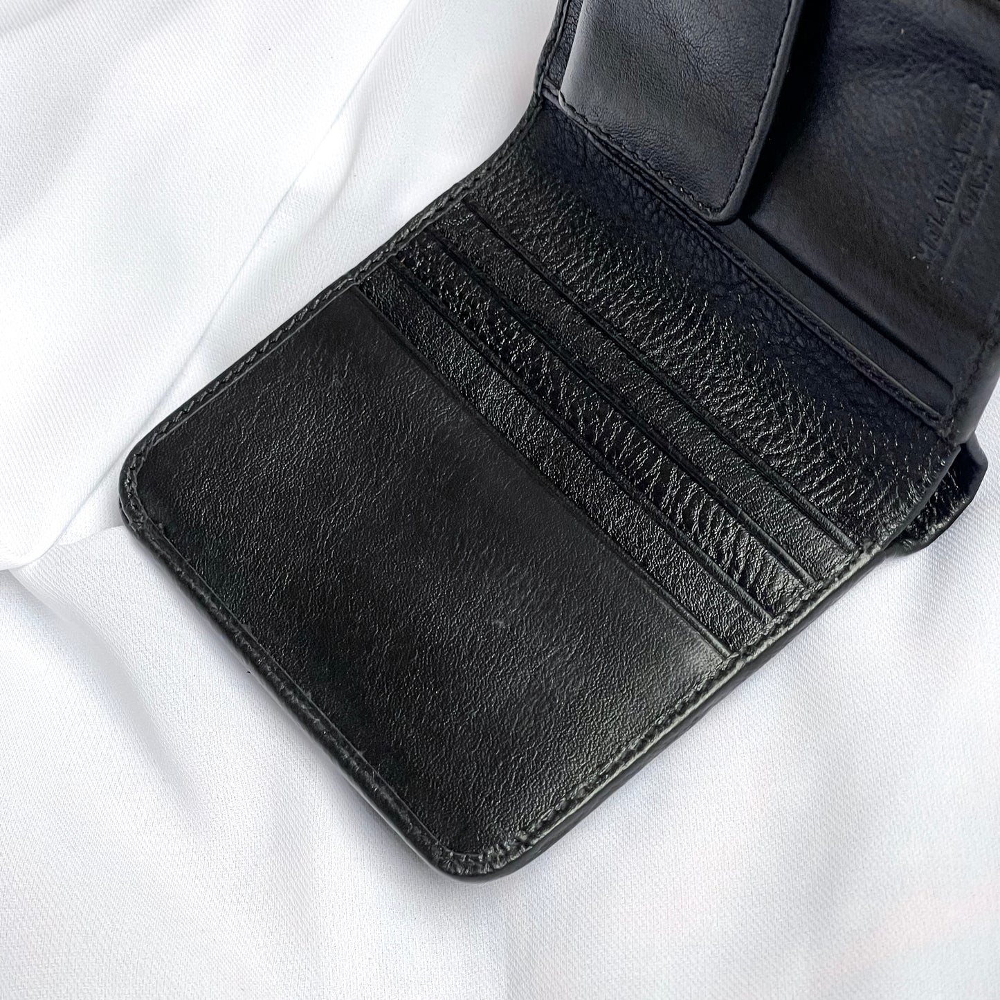 Mini Bifold Wallet (Black)