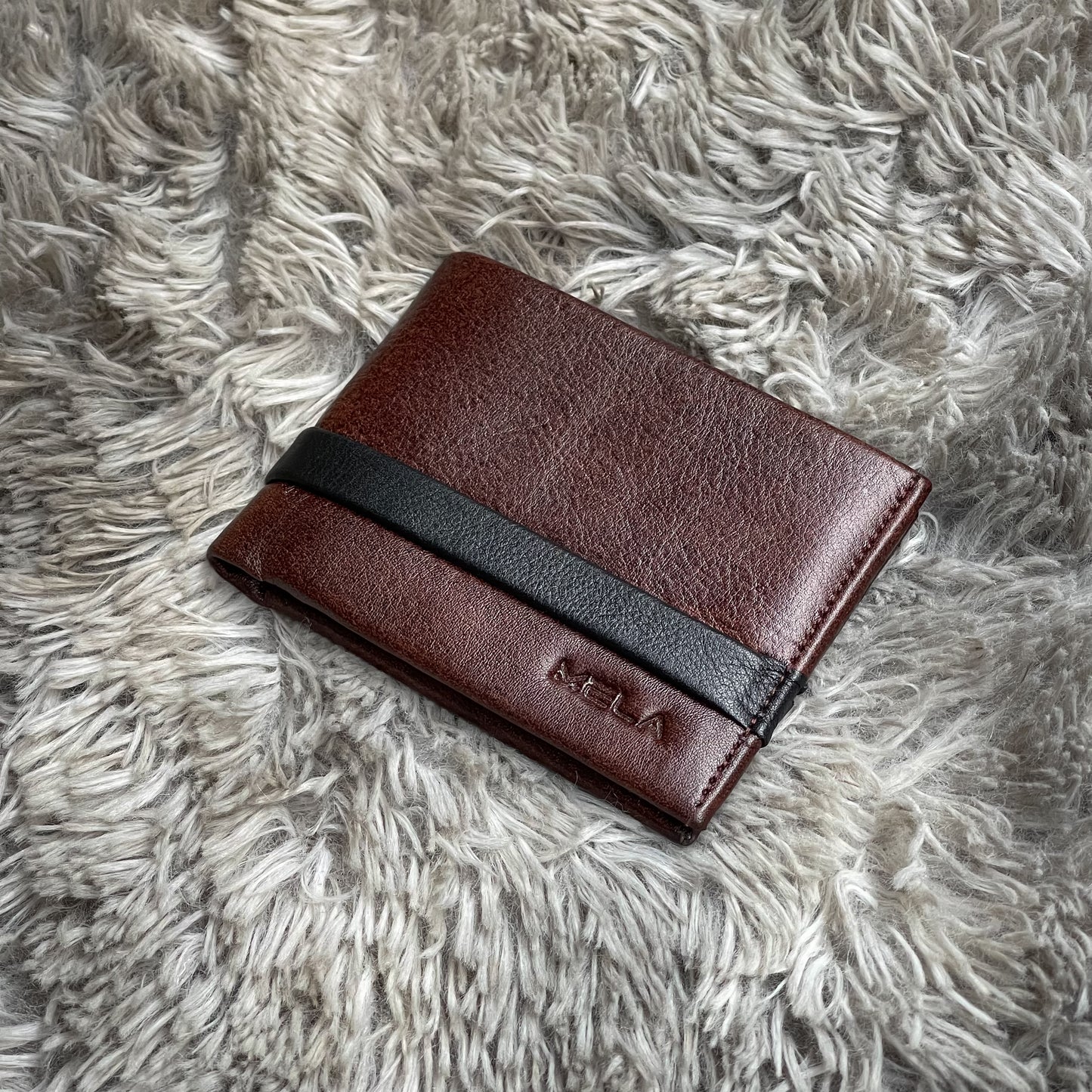 Aura Bifold Wallet (Brown)