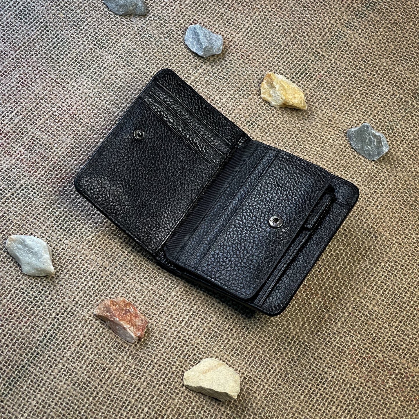 Little Bifold wallet (Black/Brown)