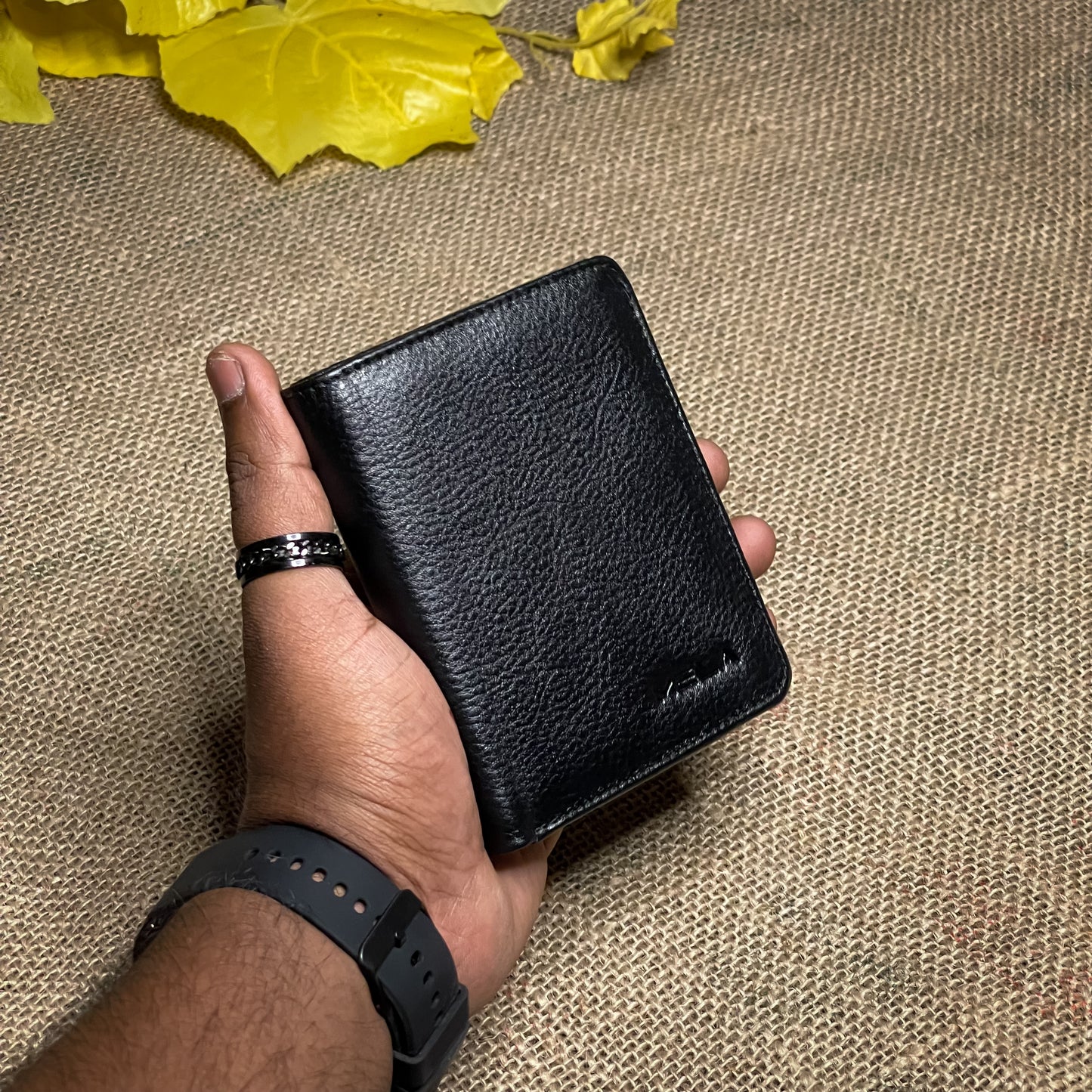 Little Bifold wallet (Black/Brown)
