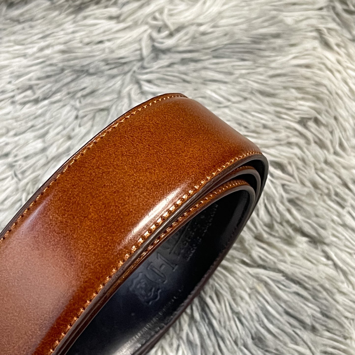 Classic Brown Leather Belt
