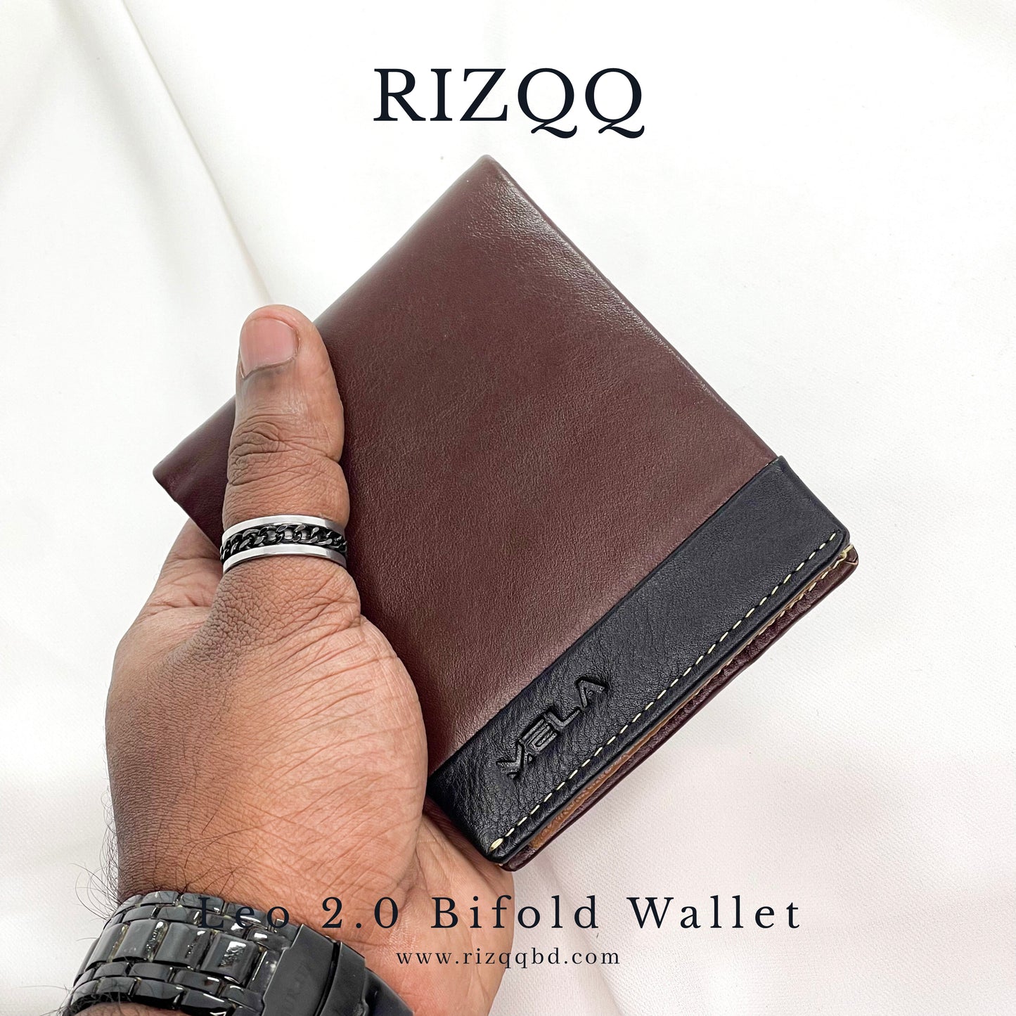 Leo 2.0 Bifold Wallet (Brown)