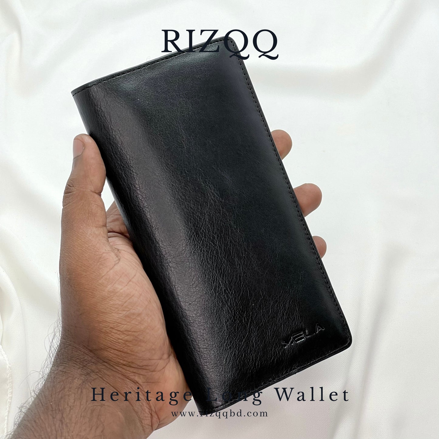 Heritage Long Wallet (Black)