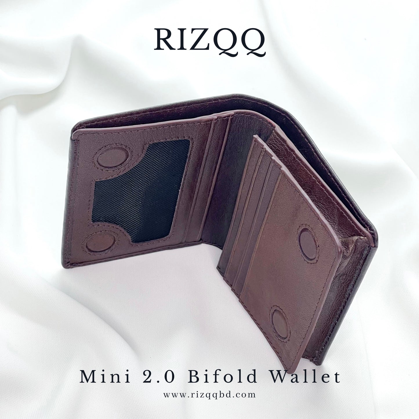 Mini 2.0 Bifold Wallet (Brown)