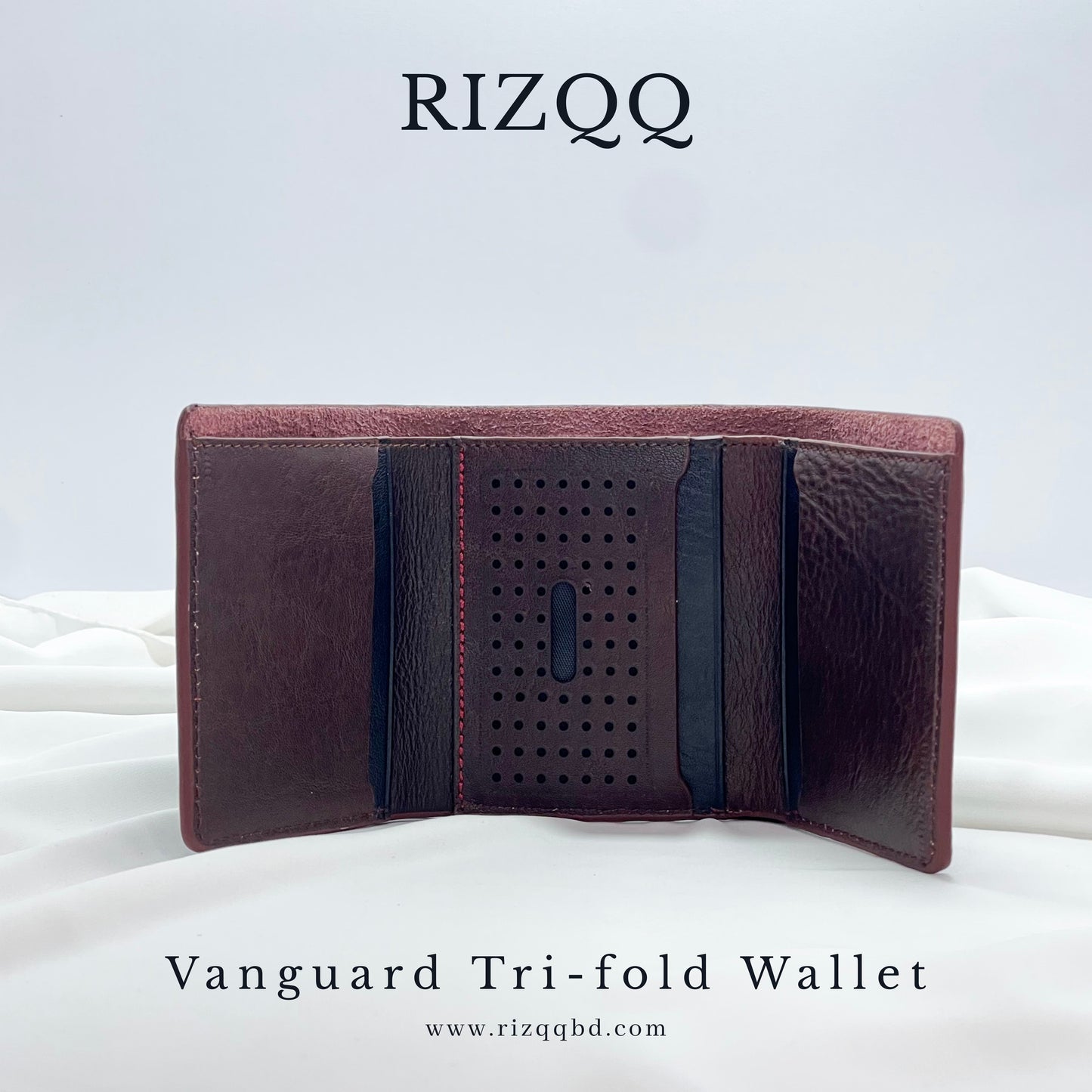 Vangaurd Tri-fold Wallet (Brown)
