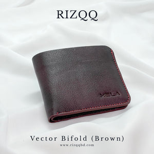 Vector Bifold Wallet (Brown)