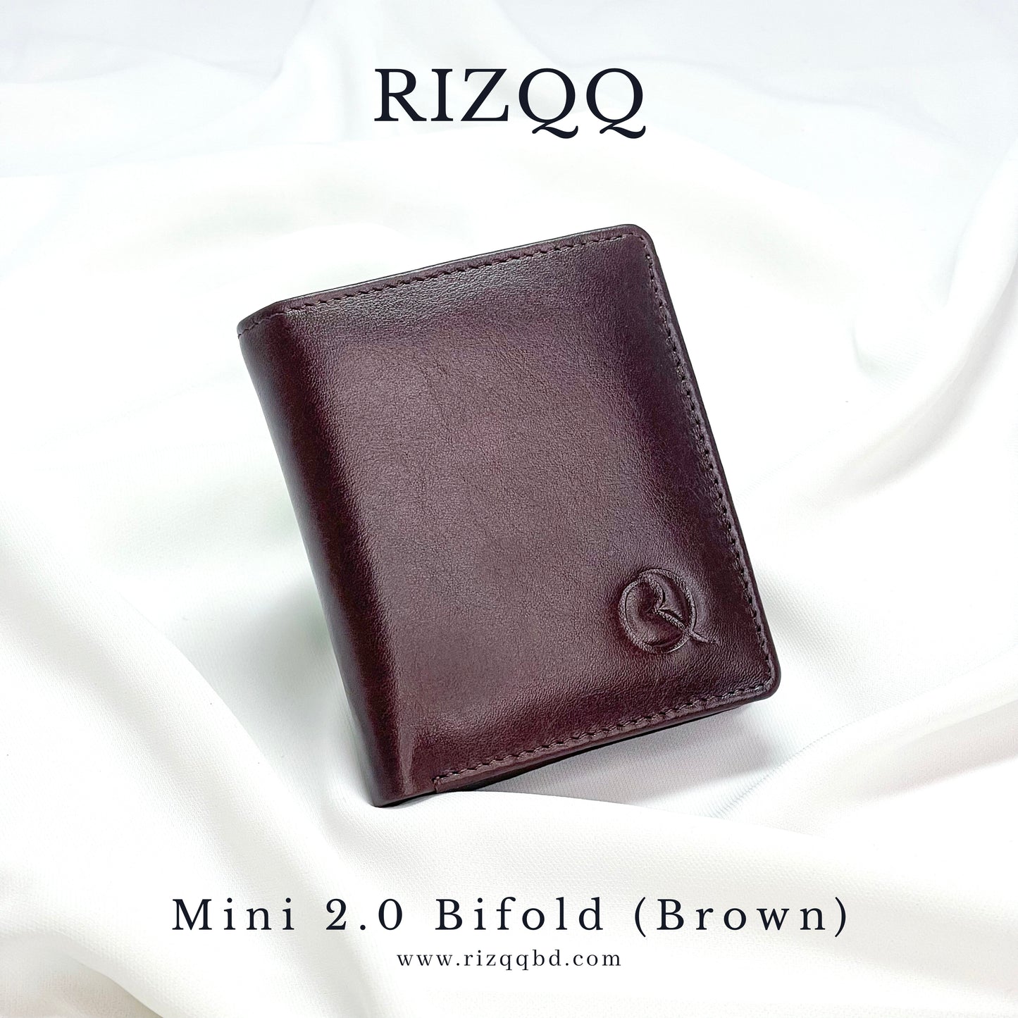 Mini 2.0 Bifold Wallet (Brown)