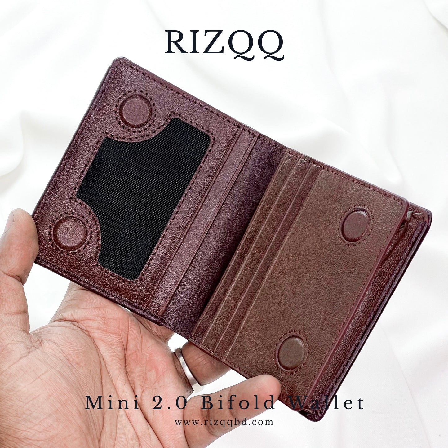 Mini 2.0 Bifold Wallet (Brown)