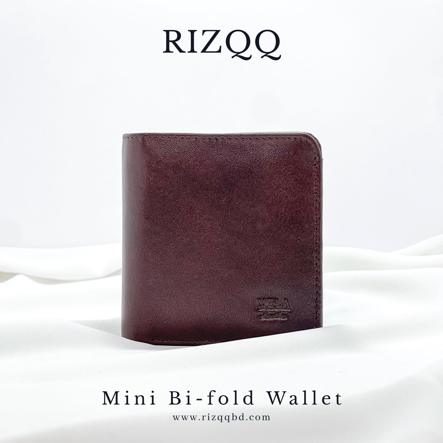Mini Bifold Wallet (Brown)