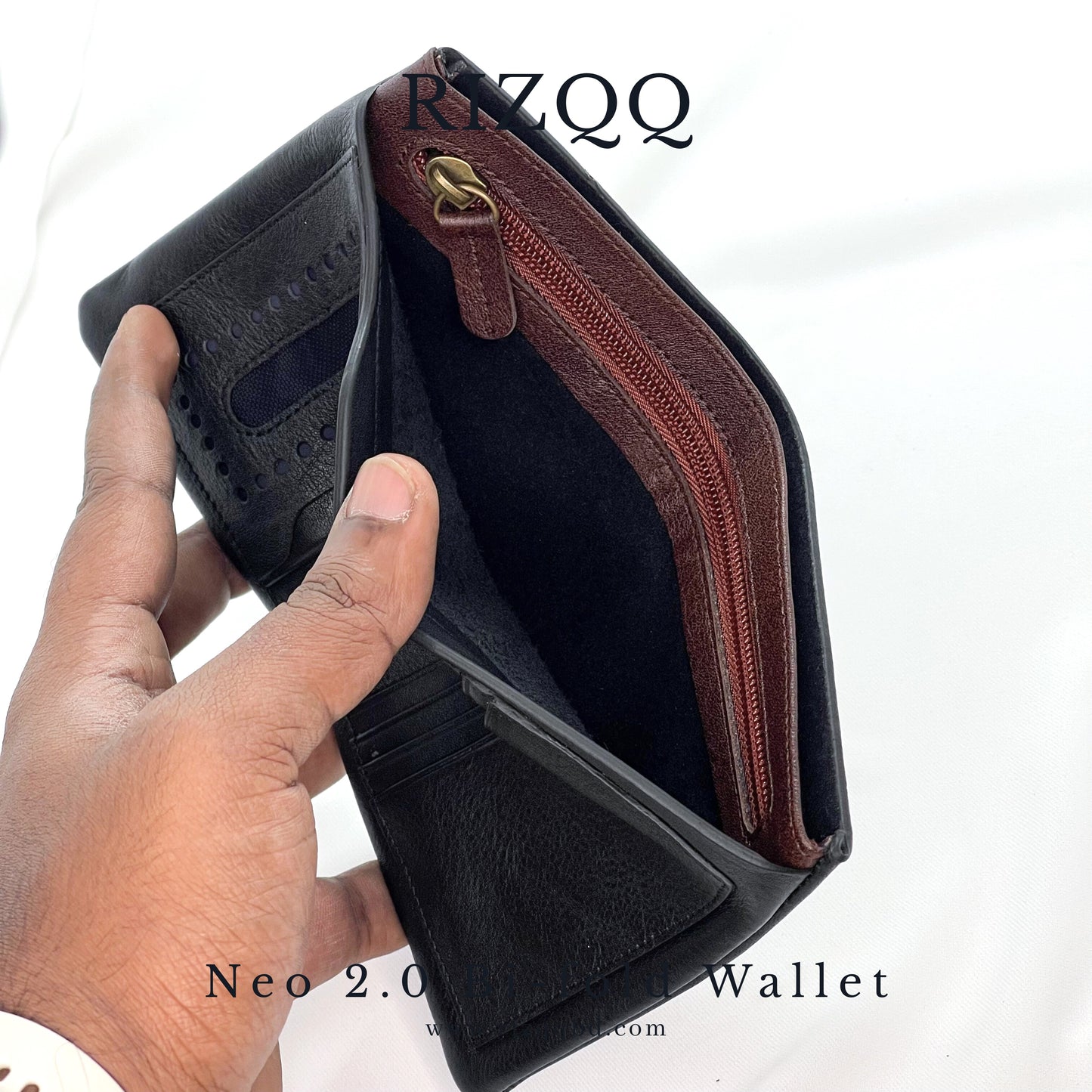 Neo 2.0 Bifold Wallet (Black)