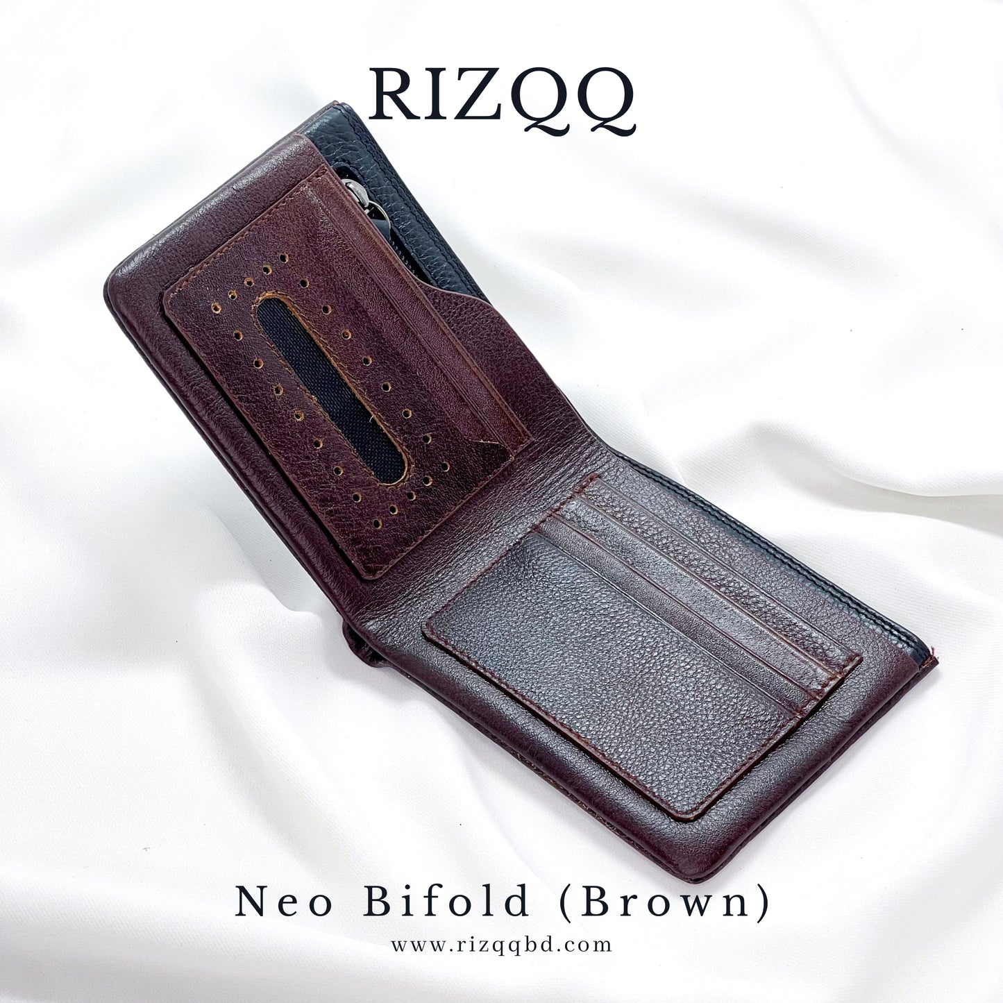 Neo Bifold Wallet (Brown)