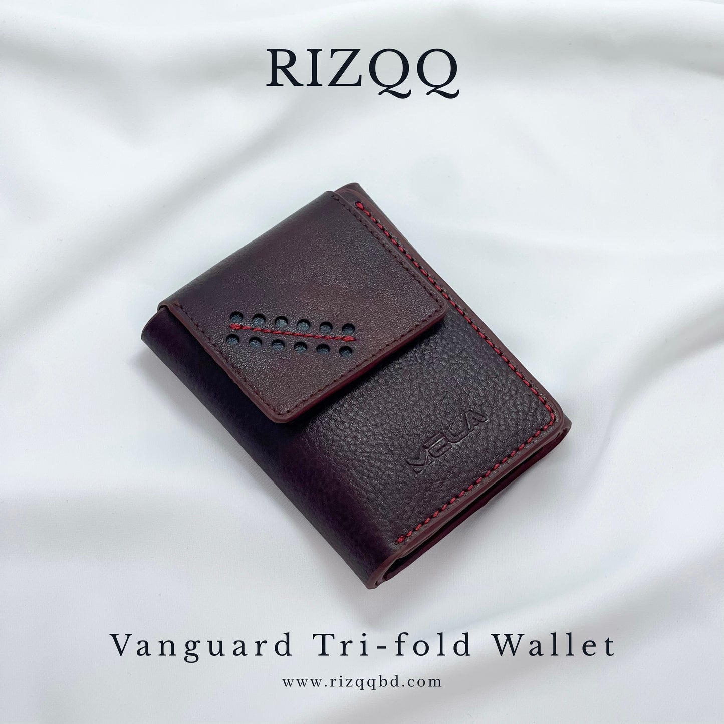 Vangaurd Tri-fold Wallet (Brown)