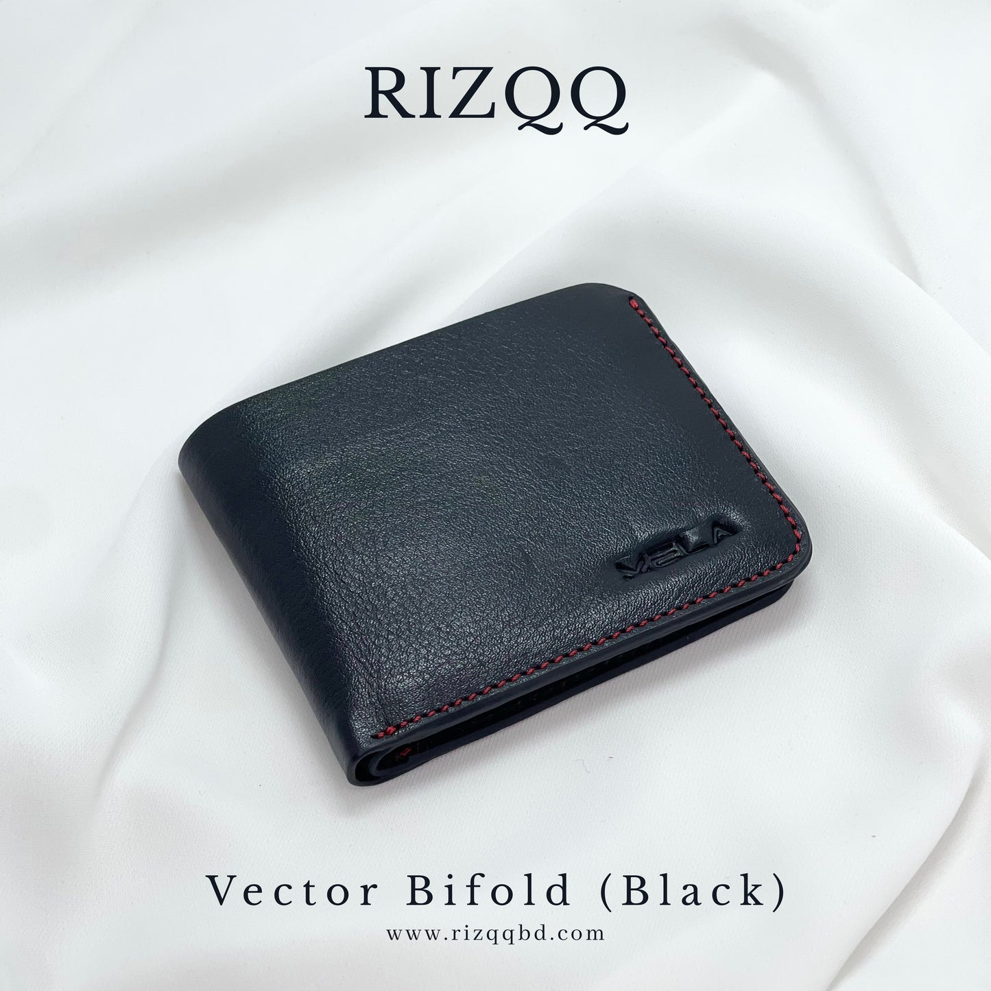 Vector Bifold Wallet (Black)