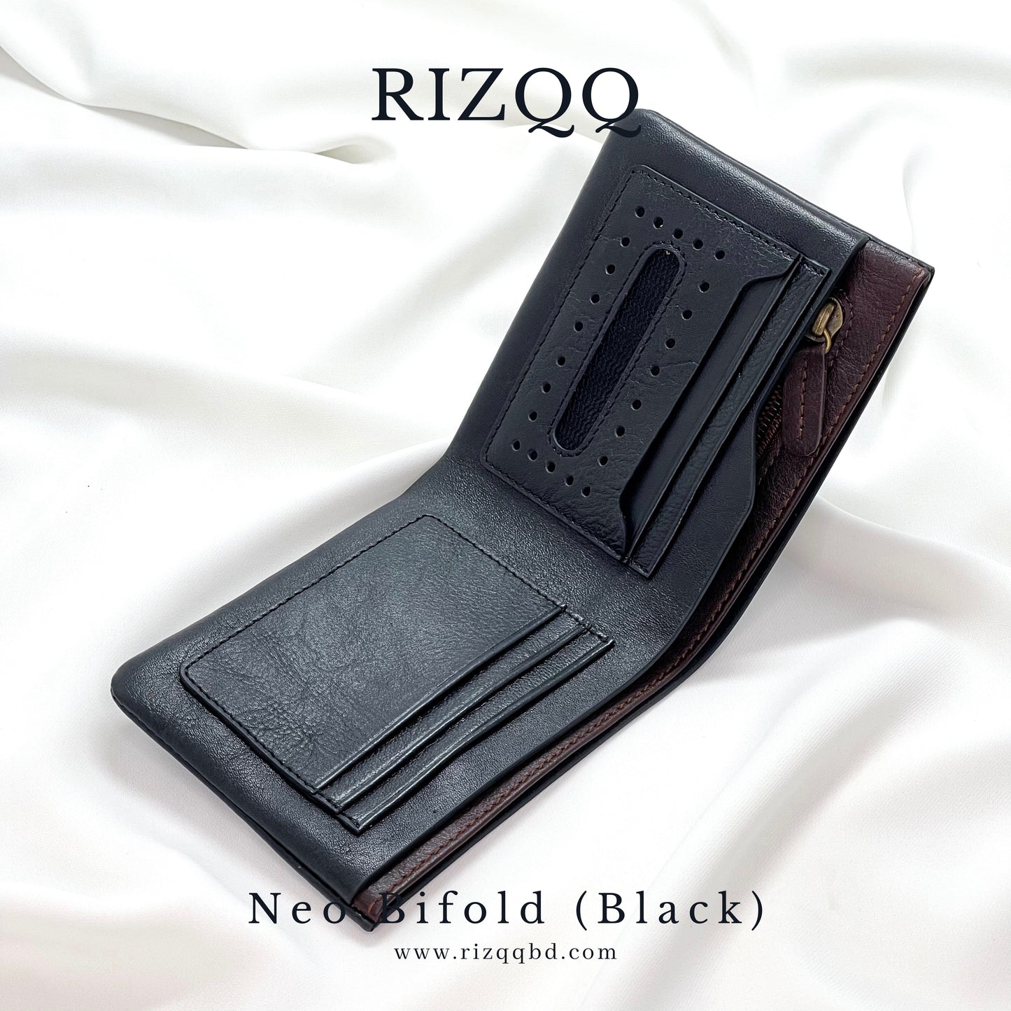 Neo Bifold Wallet (Black)