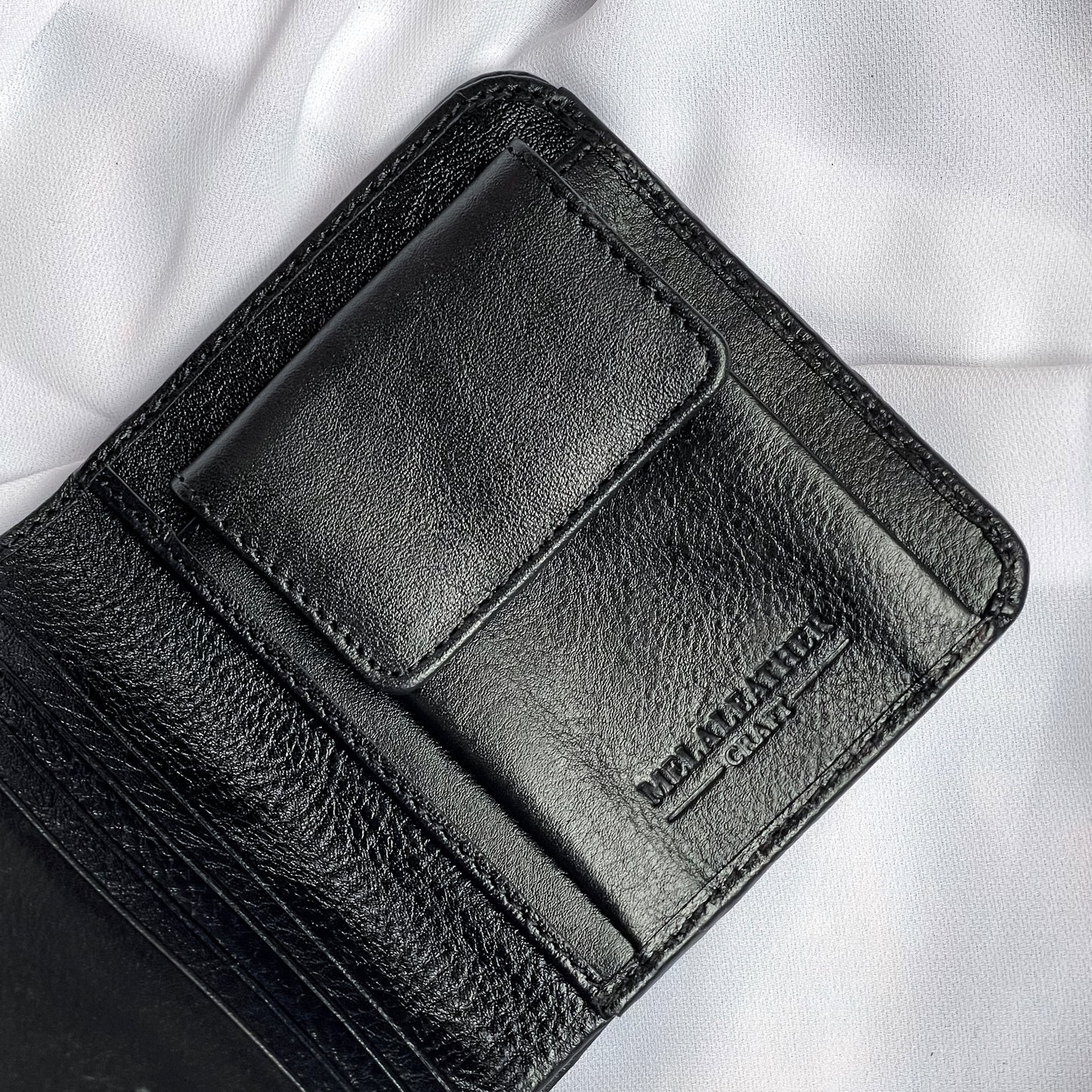 Mini Bifold Wallet (Black)