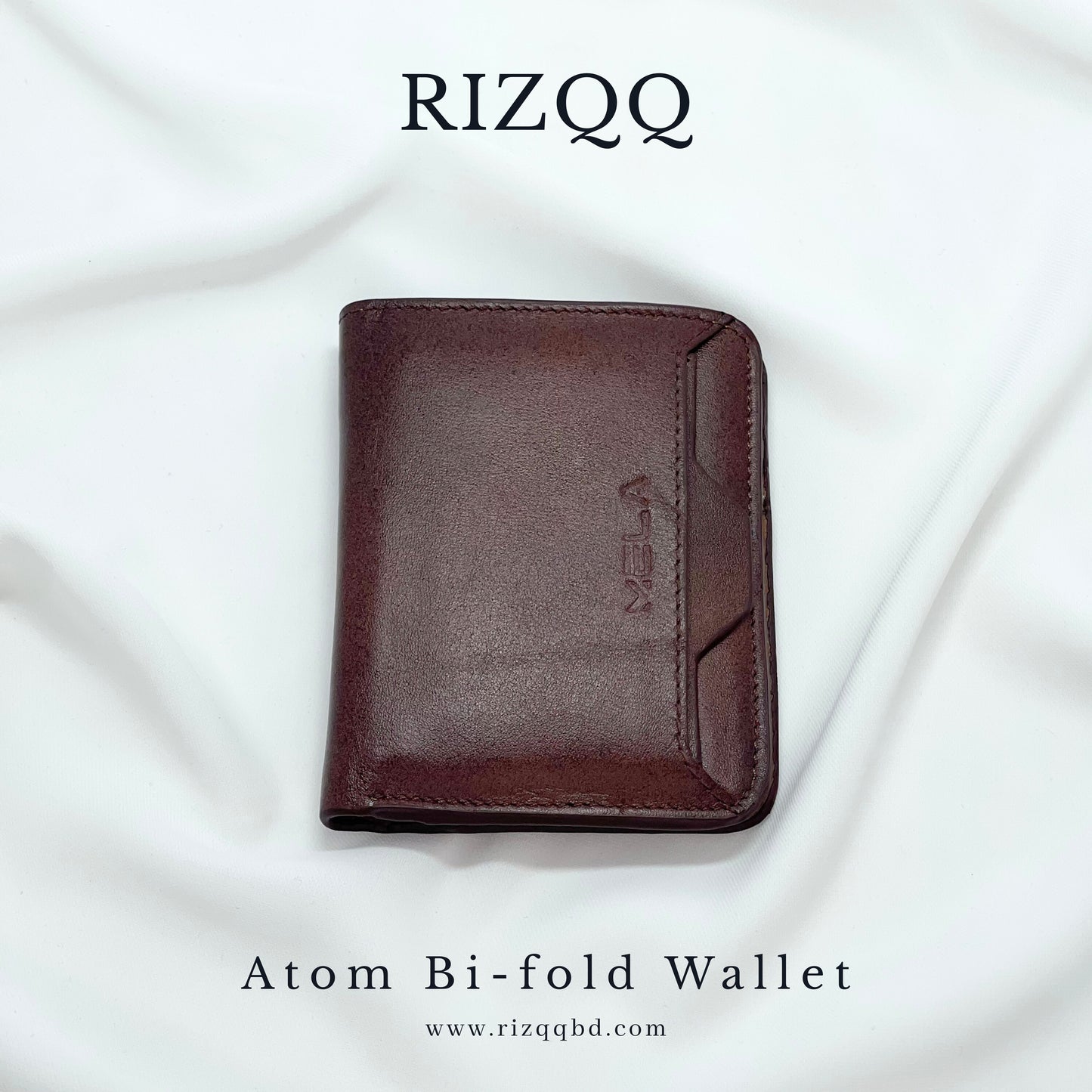 Atom Bi-fold Wallet (Brown)