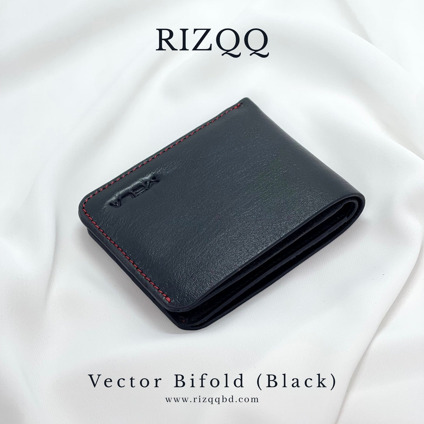 Vector Bifold Wallet (Black)