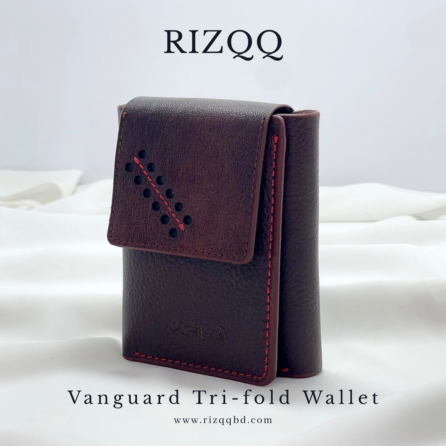 Vangaurd Tri-fold Wallet (Brown)