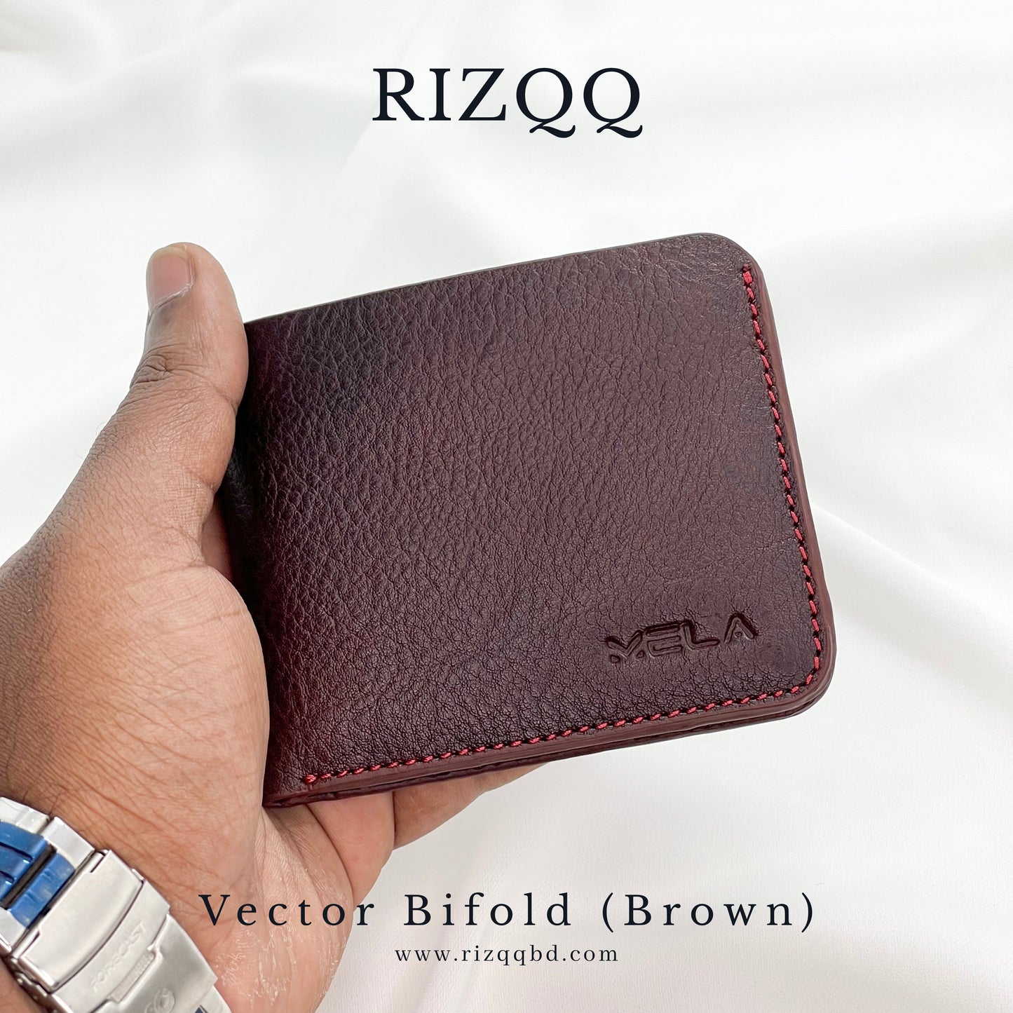 Vector Bifold Wallet (Brown)