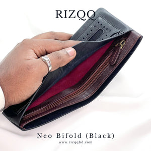 Neo Bifold Wallet (Black)