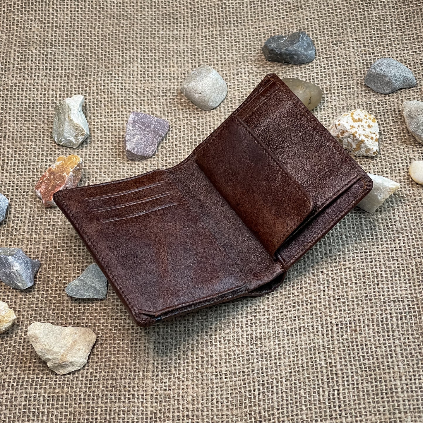 RizRegal Bifold Wallet (Brown)