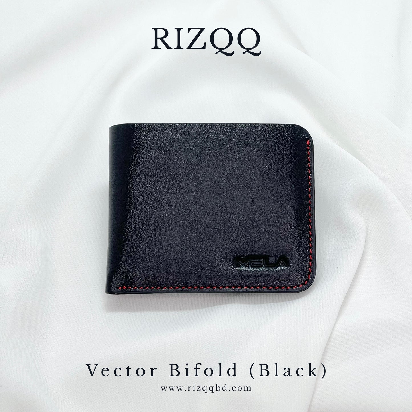 Vector Bifold Wallet (Black)