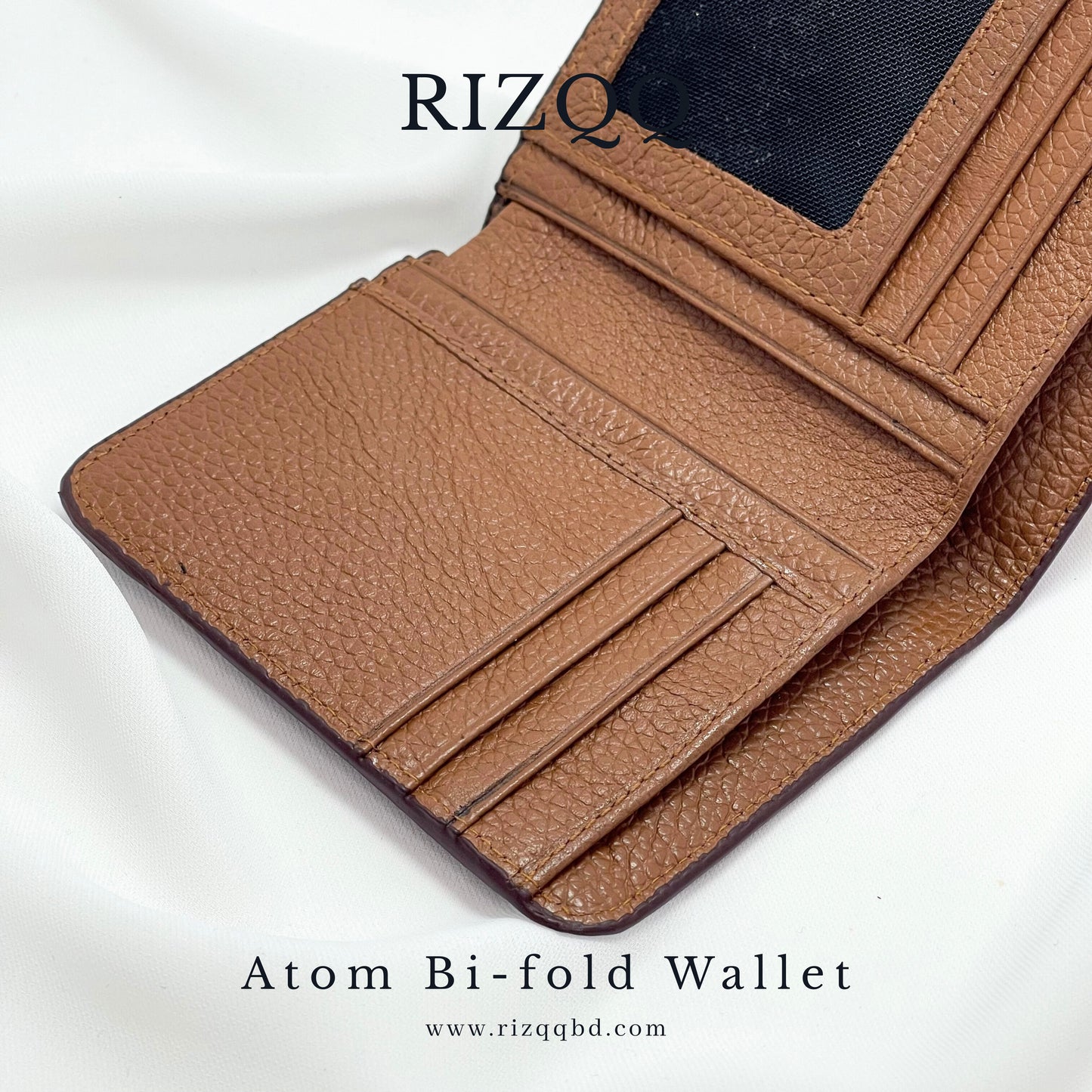 Atom Bi-fold Wallet (Brown)
