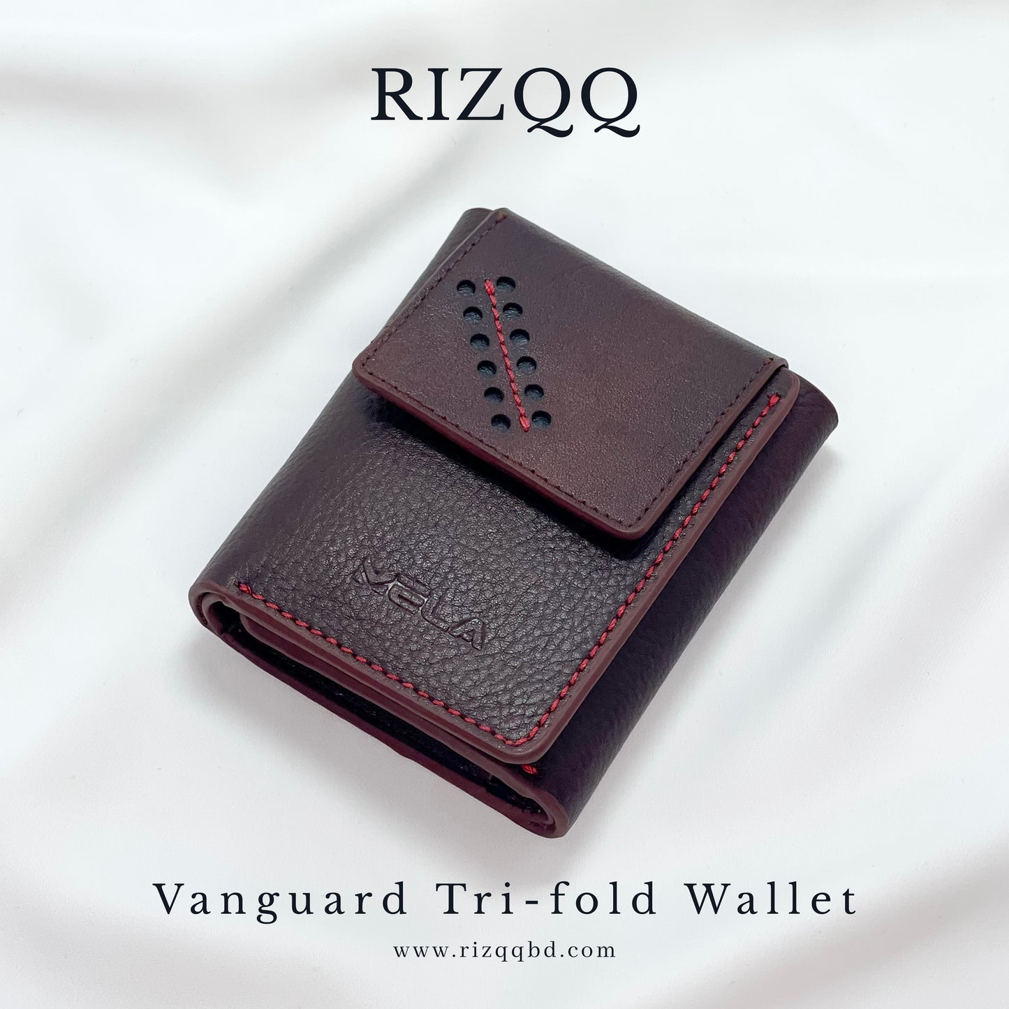 Vangaurd Tri-fold Wallet (Brown)