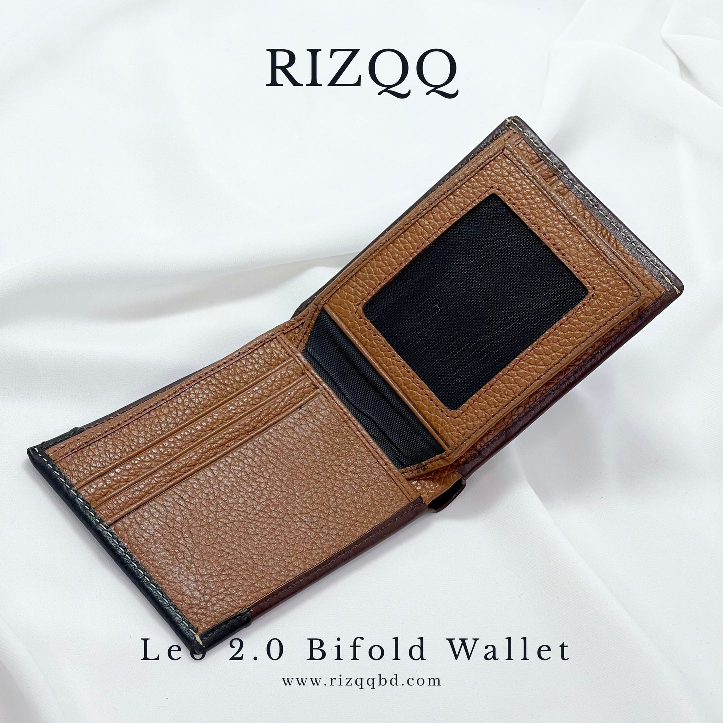 Leo 2.0 Bifold Wallet (Brown)