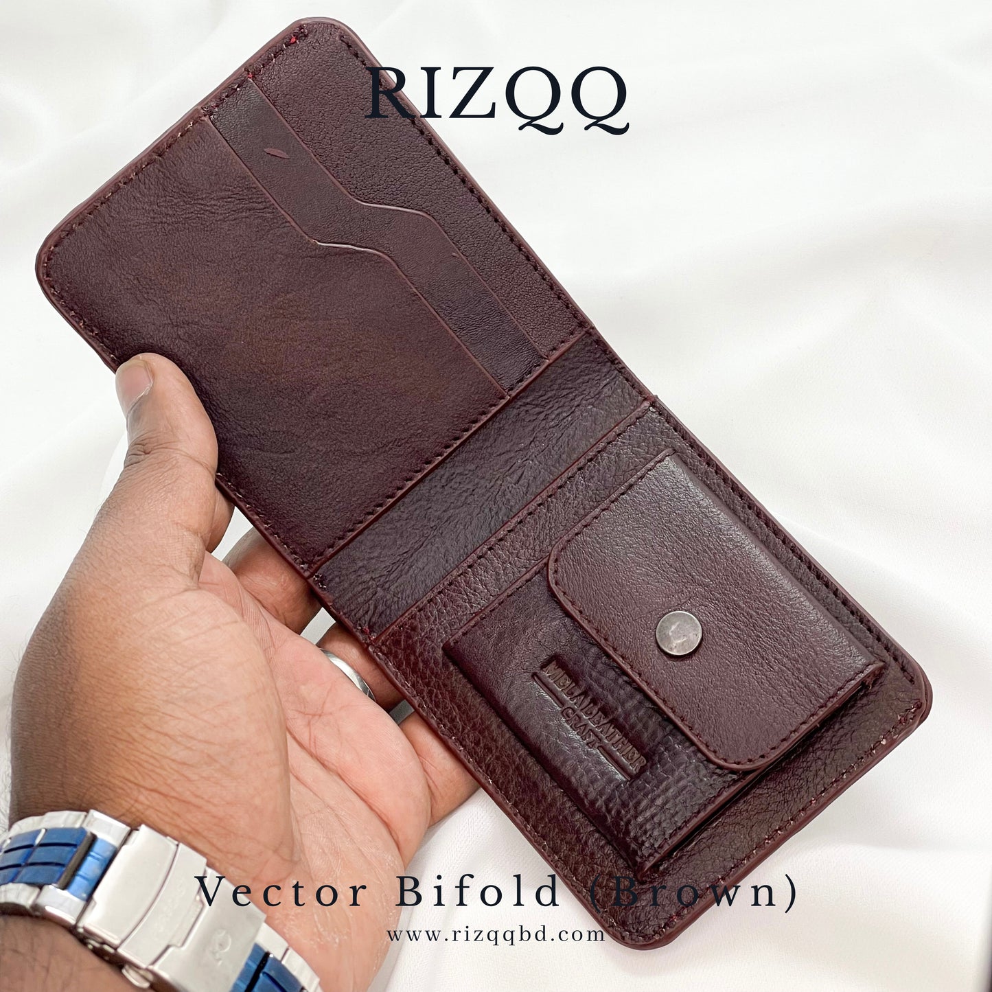 Vector Bifold Wallet (Brown)