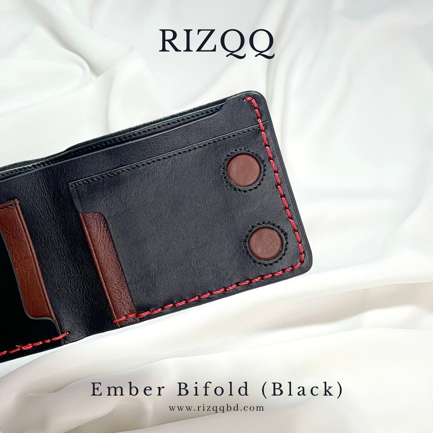 Ember Bifold Wallet (Black)