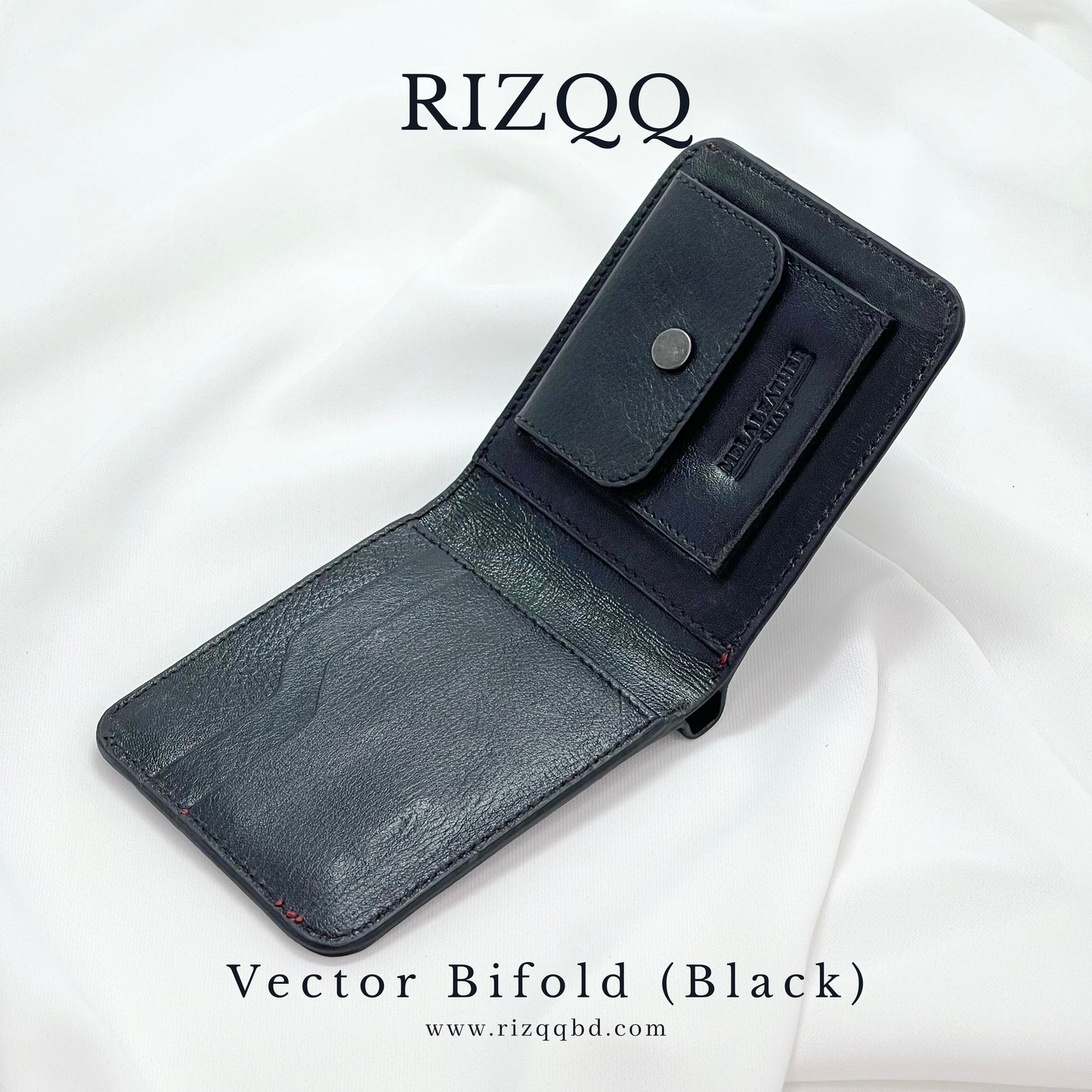 Vector Bifold Wallet (Black)
