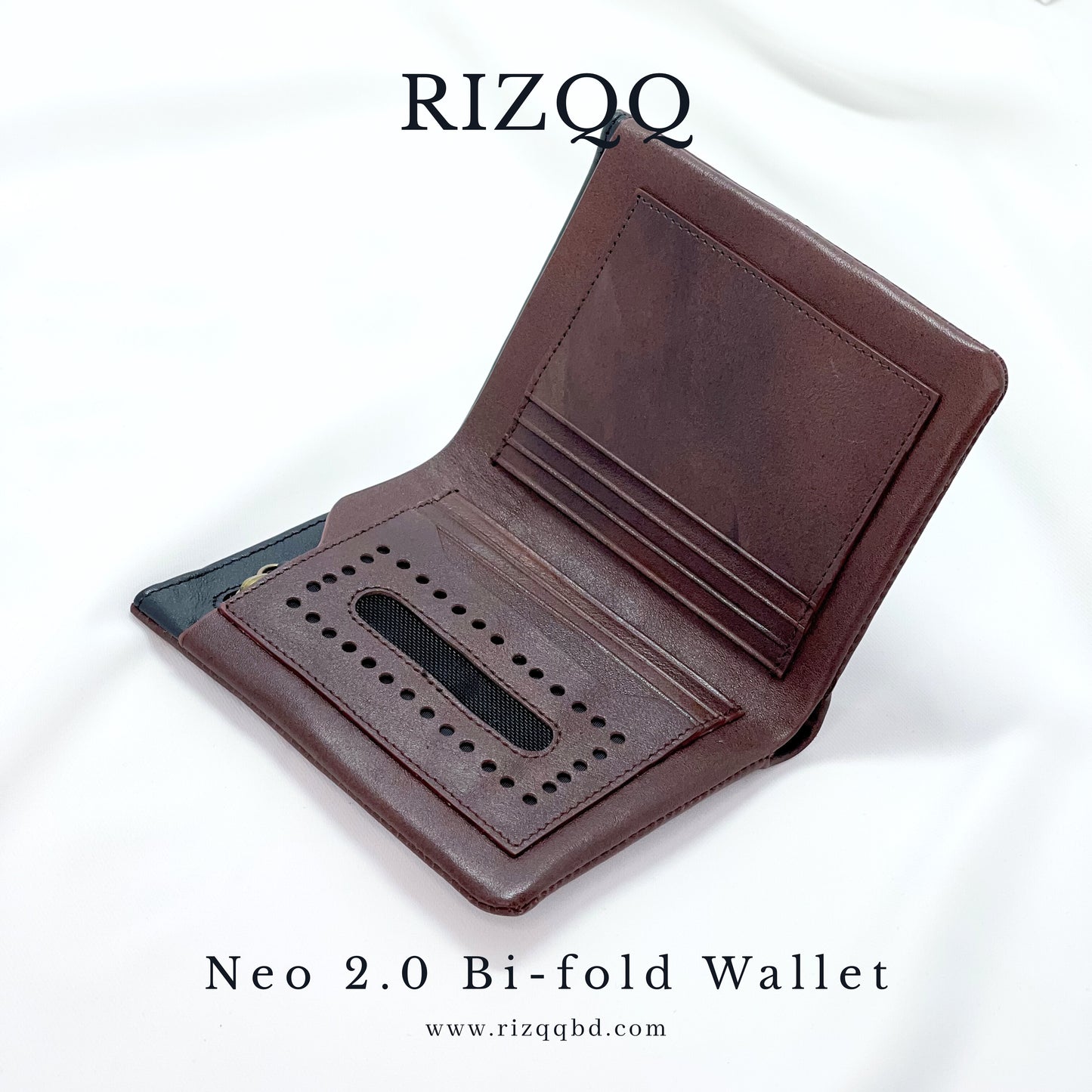 Neo 2.0 Bifold Wallet (Brown)