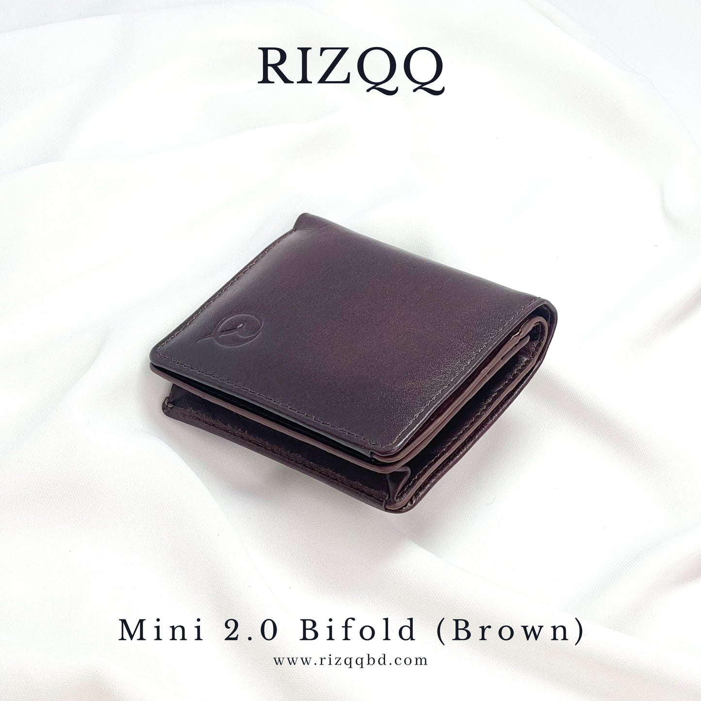 Mini 2.0 Bifold Wallet (Brown)
