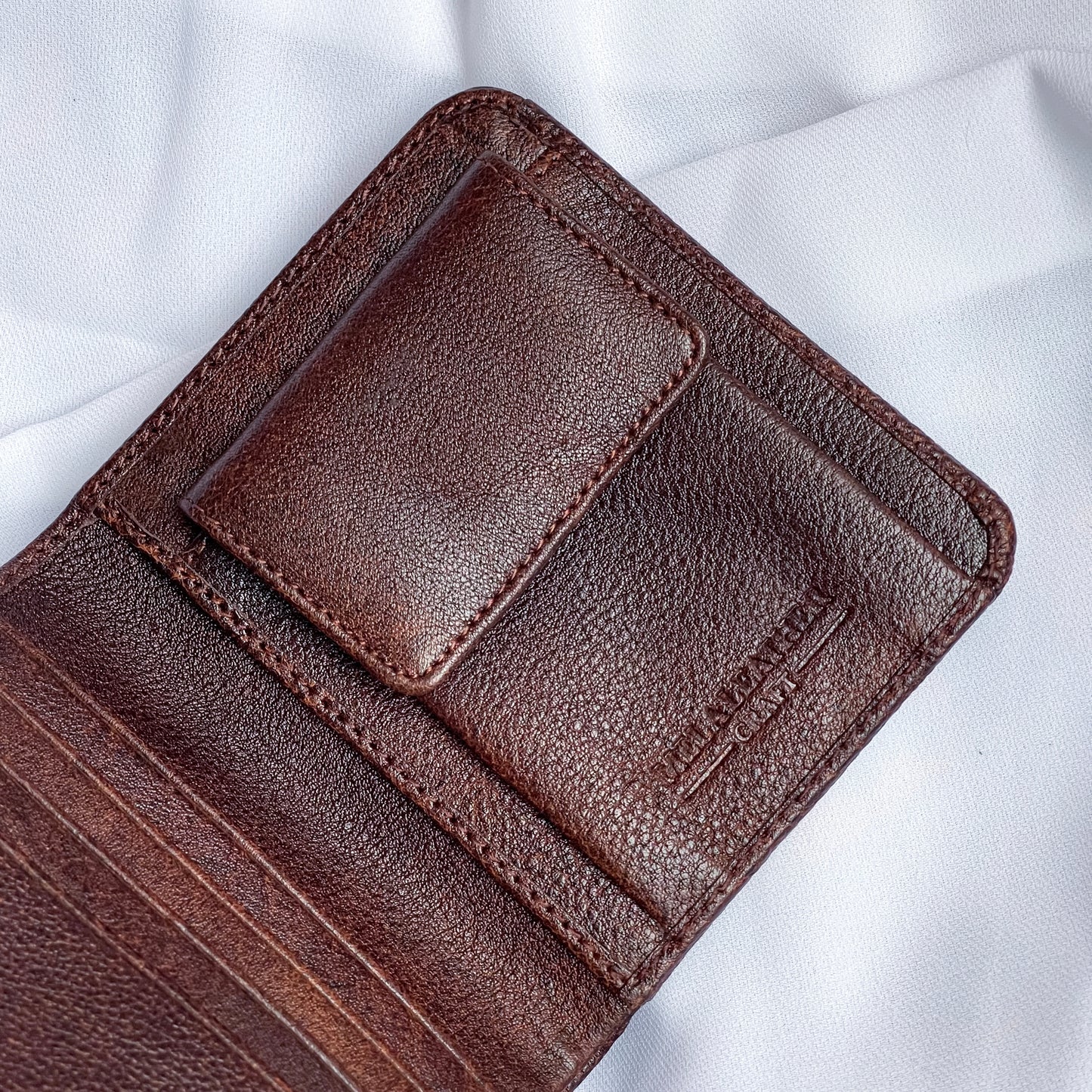 Mini Bifold Wallet (Brown)