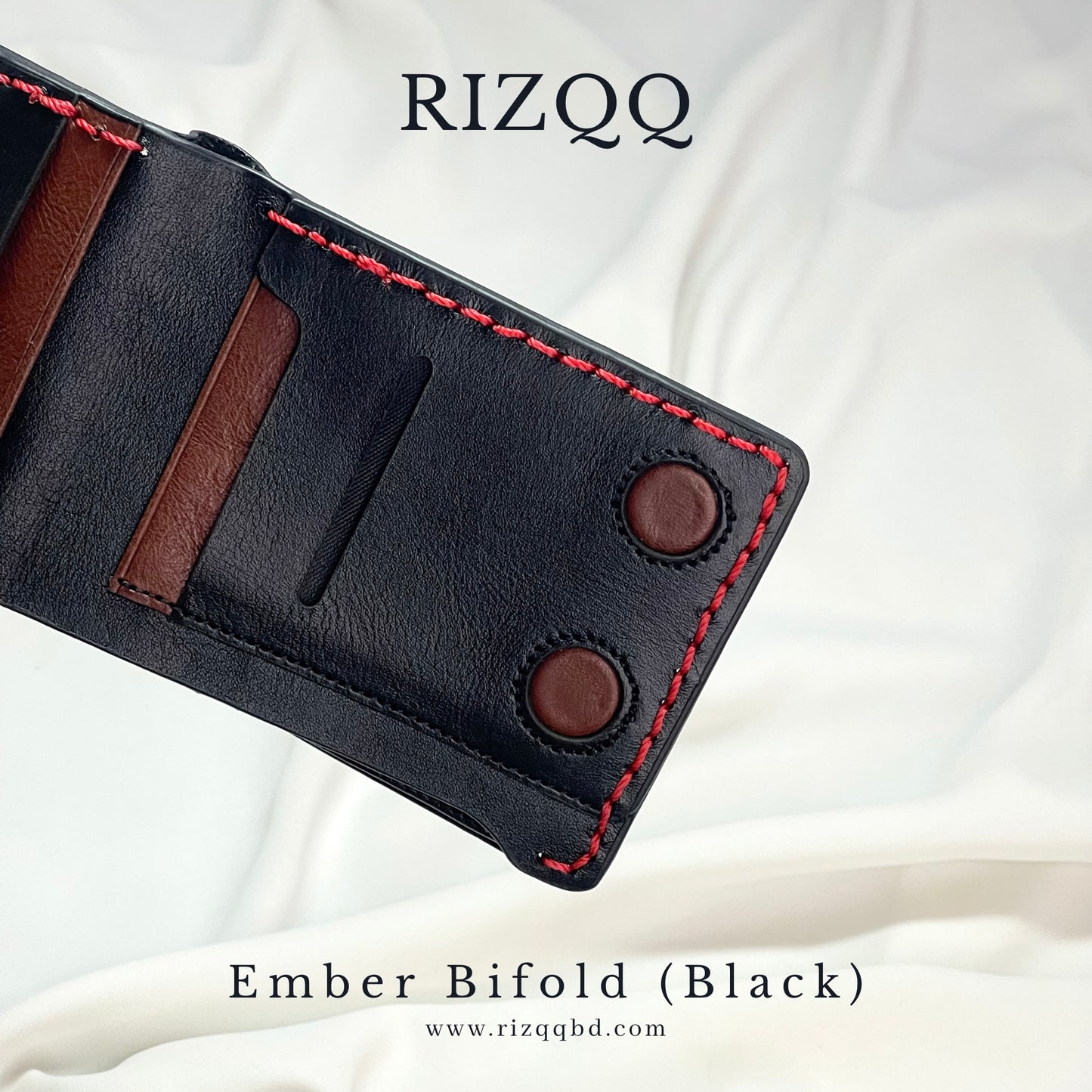 Ember Bifold Wallet (Black)