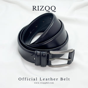 Official Leather Belt (Matt Black)